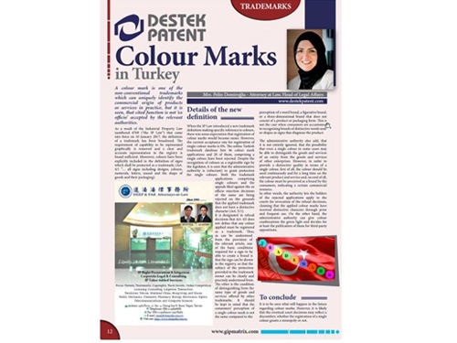 Colour Marks in Turkey